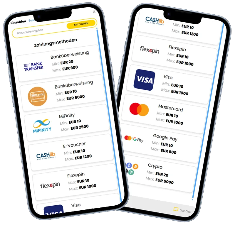 PalmSlots Casino Banking
