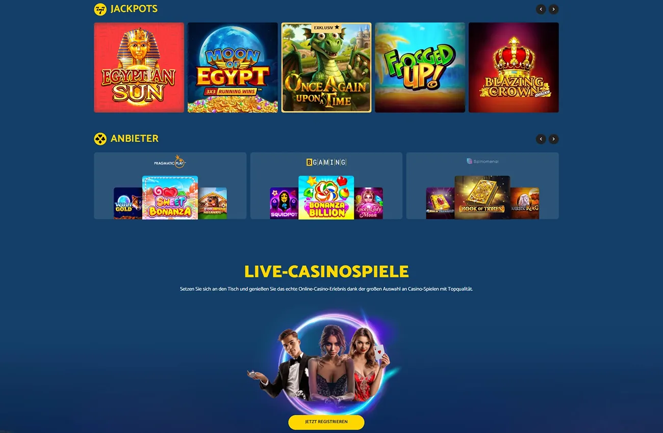 PalmSlots Casino Deutschland